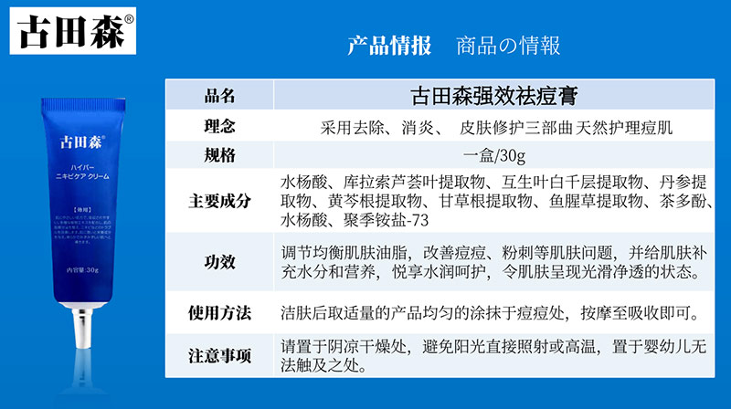 古田森祛痘膏是哪個(gè)國家的？今天我就告訴大家